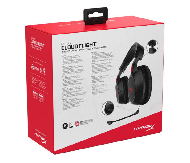 HYPERX Cloud Flight (Black) HX-HSCF-BK/EM - 399288 - zdjęcie 8